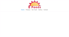 Desktop Screenshot of efoodsinc.com