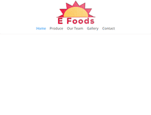 Tablet Screenshot of efoodsinc.com